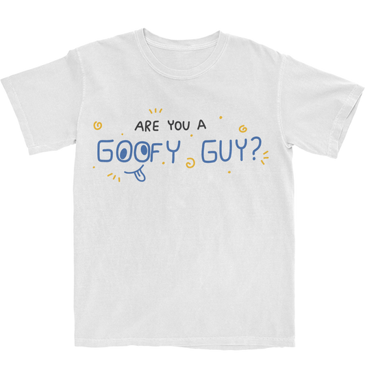 Are You a Goofy Guy? Cream Colored Tee