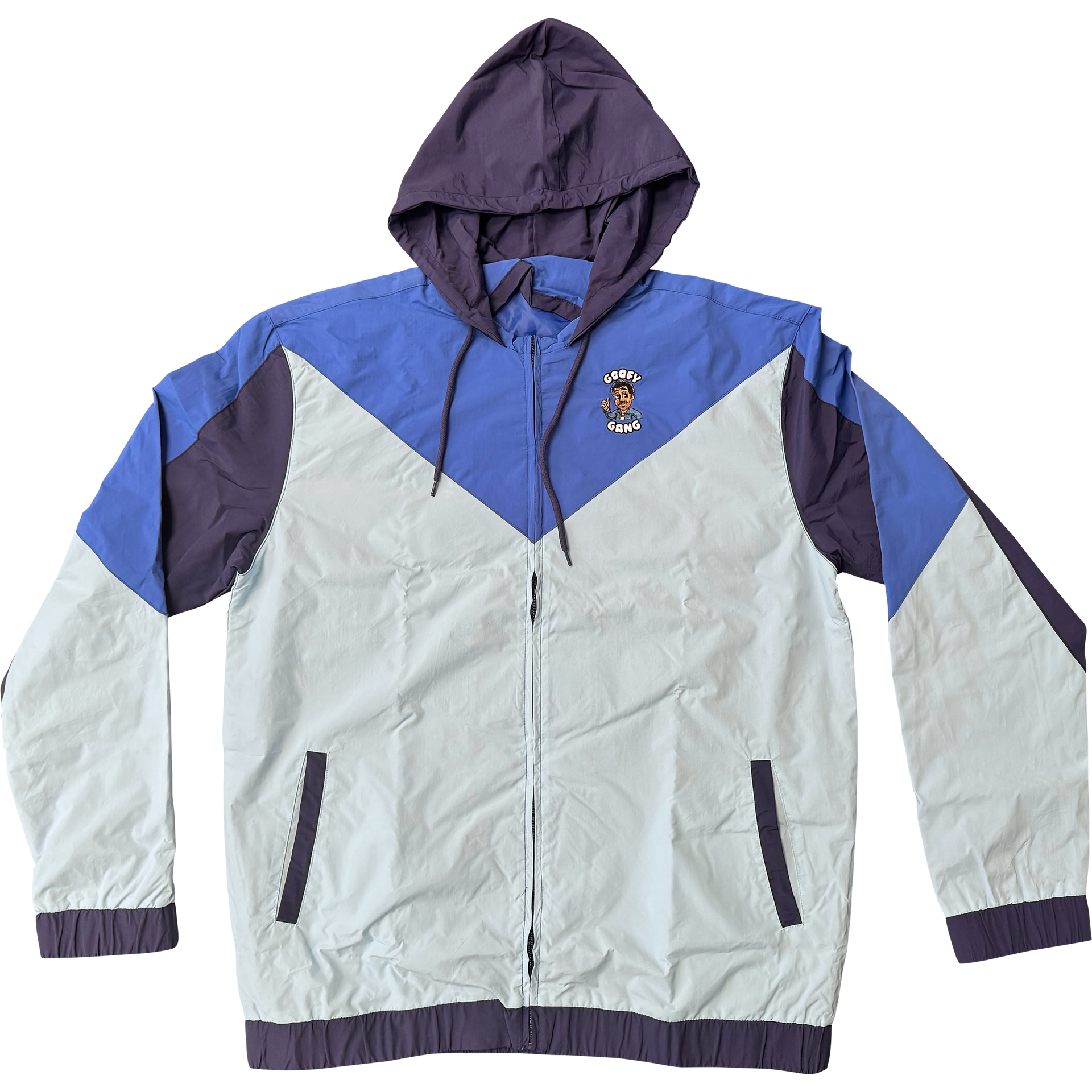 Goofy Gang - Blue Windbreaker – Morgan Jay