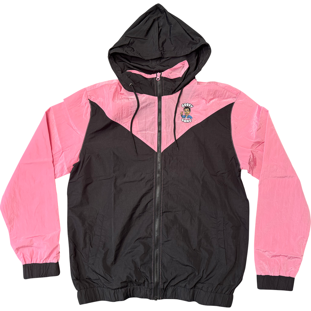 Goofy Gang - Pink Windbreaker – Morgan Jay
