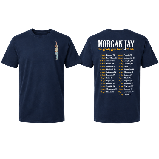Spring Tour '26 Navy Tee